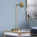 Henn & Hart Granville Table Lamp, Brass Finish TL1020